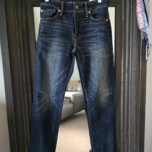 American Eagle Outfitters Blue Straight Jeans Timeless Fit